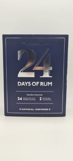 24 Days Of Rum , Een Ontdekkingsreis Door 24 Landen Met 24 Rum Tastings, Giftset (voorlopig Uitverkocht !)